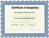 Certificate of Completion on Goes® Bison Series Border / Qty. 25