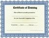 Certificate of Training on Goes® Bison Series Border / Qty. 25