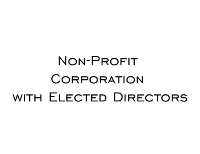 Minutes and Bylaws for Non-Profit Corporation with Elected Directors