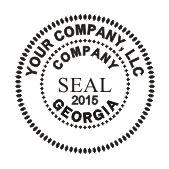 LLC Metal Embossing Seals